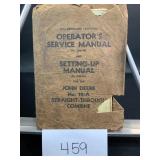 John Deere No. 12-A Operator