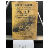 IH McCormick-Deering No. 14-P Corn Picker