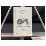 Operating The International Kerosene Tractor 4 Cyl