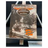 McCormick Deering Cream Separators & Milkers