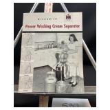 McCormick Power Washing Cream Separator