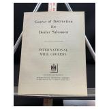 Course of Instruction Dealers IH Milk Coolers