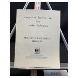 Dealer Course McCormick Deering Milkers