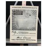 International Refrigeration Bulletin Milk Cooler