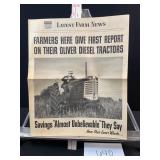 Oliver Latest Farm News