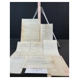 Paperwork Lot from the 1800