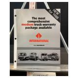 International Medium Truck Warranty 1988