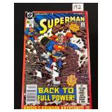 DC Superman Back To Full Power Krisis of the