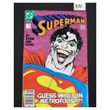 DC #9 Superman "To Laugh and Die in Metropolis"