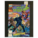 Marvel #68 Web of Spider-Man Tombstone Territory