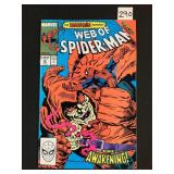 Marvel #47 Web of Spider-Man Face in the Mirror