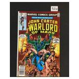Marvel #16 Warlord of Mars John Carter is Dead