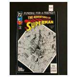 DC #498 Adventures of Superman Death of a Legend