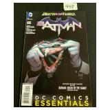 DC Batman Death of the Family 2 sided comic
