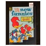 Dell comic February Walter Lantz new Funnies