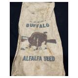 Buffalo Alfalfa Seed Sack