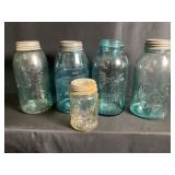 Ball, Atlas and Drey Mason Jars