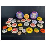 Commemorating Buttons Illinois and Iowa