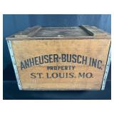 Anheuser-Busch Wooden Crate