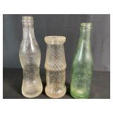 Vintage Soda Bottles & Phillips Dairy Bottle