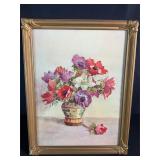 Matchstick Framed Painting