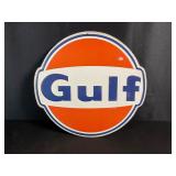 Gulf Metal Sign