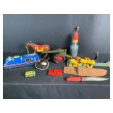 Tin and Wood Vintage Toys