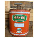 Farm-Oyl Lubricant 5 Gallon Can