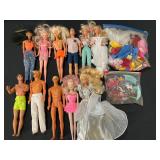 Barbie & Ken Dolls and Clothes