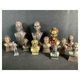 Presidential Mini Busts & Pencil Sharpeners