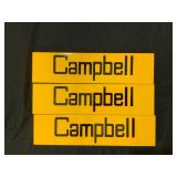 Campbell Seed Double Sided Metal Signs