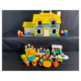 Fisher Price Play Family House & Accessories