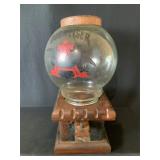 Budweiser Gum Ball/Peanut Dispenser