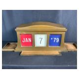 Perpetual Brass Calendar