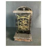 White Horse Flour Tin Match Holder