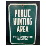 State Conservation Commission Wooden Sign
