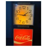 Coca-Cola Light Up Clock-Works