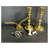 Baldwin Brass Candle Sticks, Brass Bird