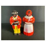 Aunt Jemima & Uncle Mose Salt & Pepper