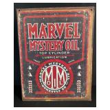 Marvel Mystery Oil Metal Sign