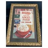 Wards Ice Cream Framed Poster