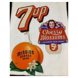 7 Up, Mission Orange Drink, Cherry Blossoms Pieces