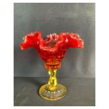 Fenton Glass Candy Dish