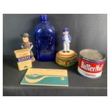 Butter-Nut Can, Girl Scout Book, Lefton Figure