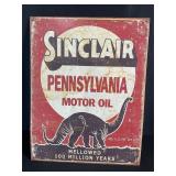 Sinclair Metal Sign