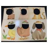 Card Stock Animal Cut Outs