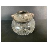 Fostoria Glass Hair Receiver Bowl with Lid