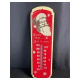 Santa Metal Thermometer