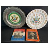 Political Plates and Books