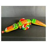 Tin Lithograph Wind-Up Snapping Alligator